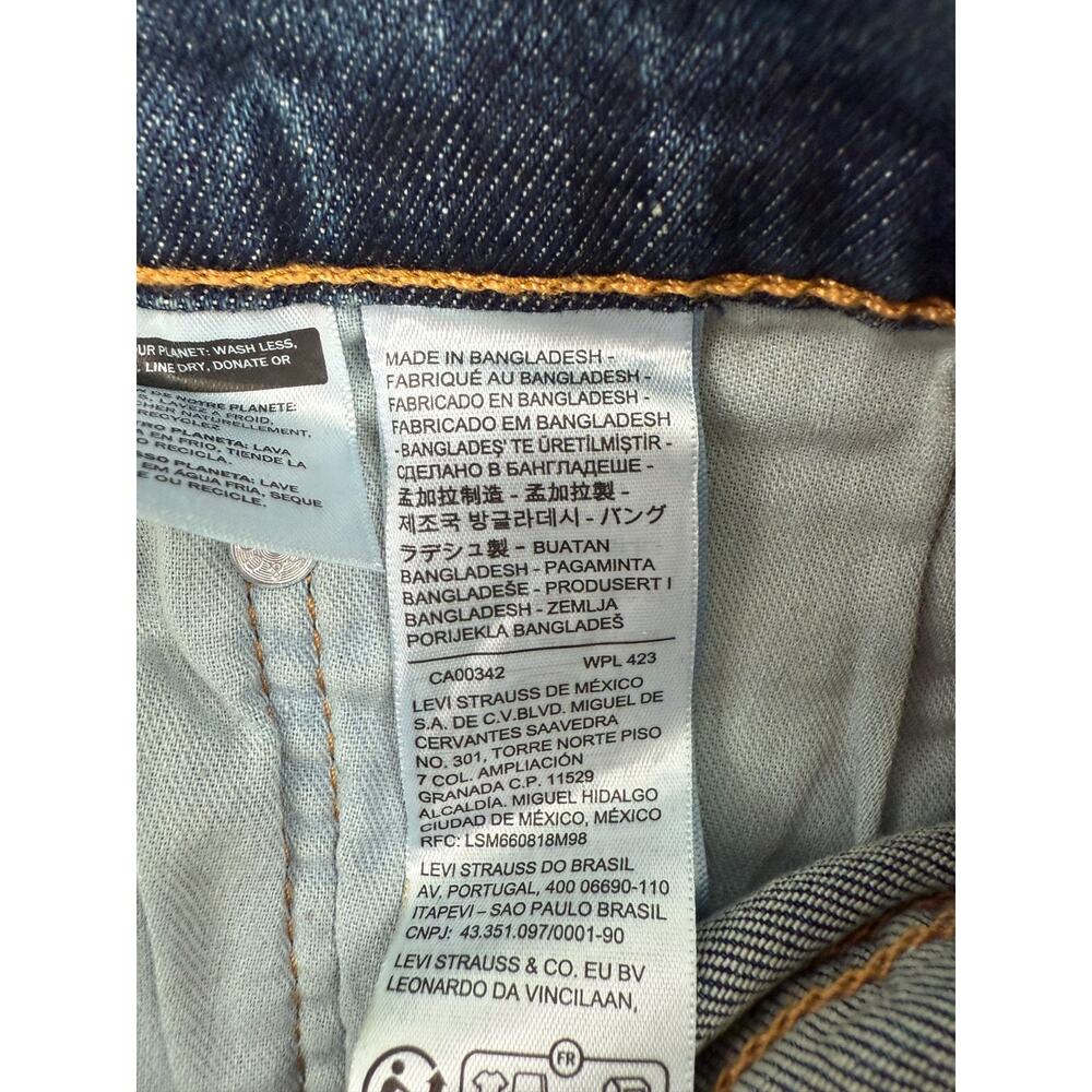 Levi's Men 541 Athletic Taper Fit Zip Fly Stretch Jeans 33x32 Blue NWT - Picture 11 of 13